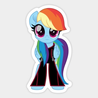 Bad Blood Rainbow Dash Sticker